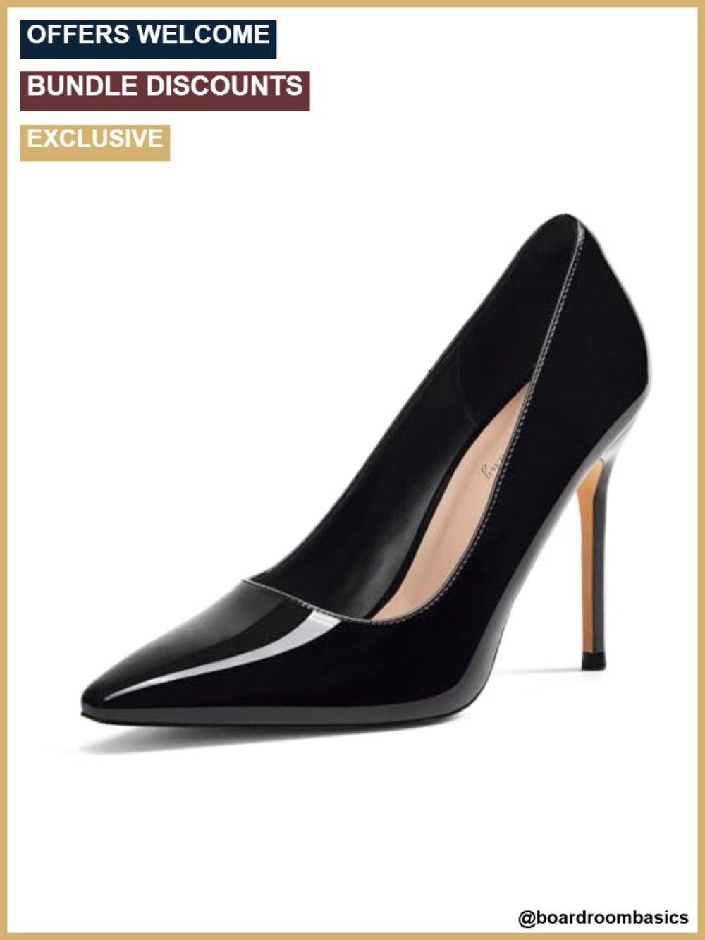 Women's Pointed Toe Stiletto Pumps - Classic Heels for Weddings & Work